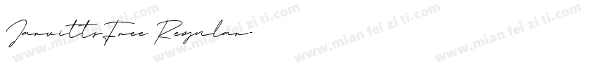 JarvittsFree Regular字体转换